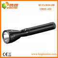 Bulk Sale 160lumen Aluminum cree Powerful 3w led Rechargeable Best Military Flashlight Torch with 2sc Nicd Battery